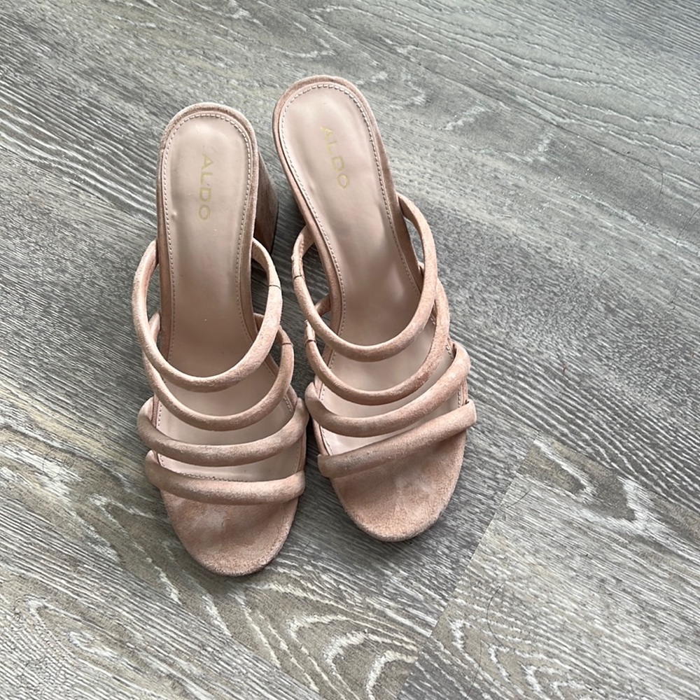 Blush Pink Aldo Heels